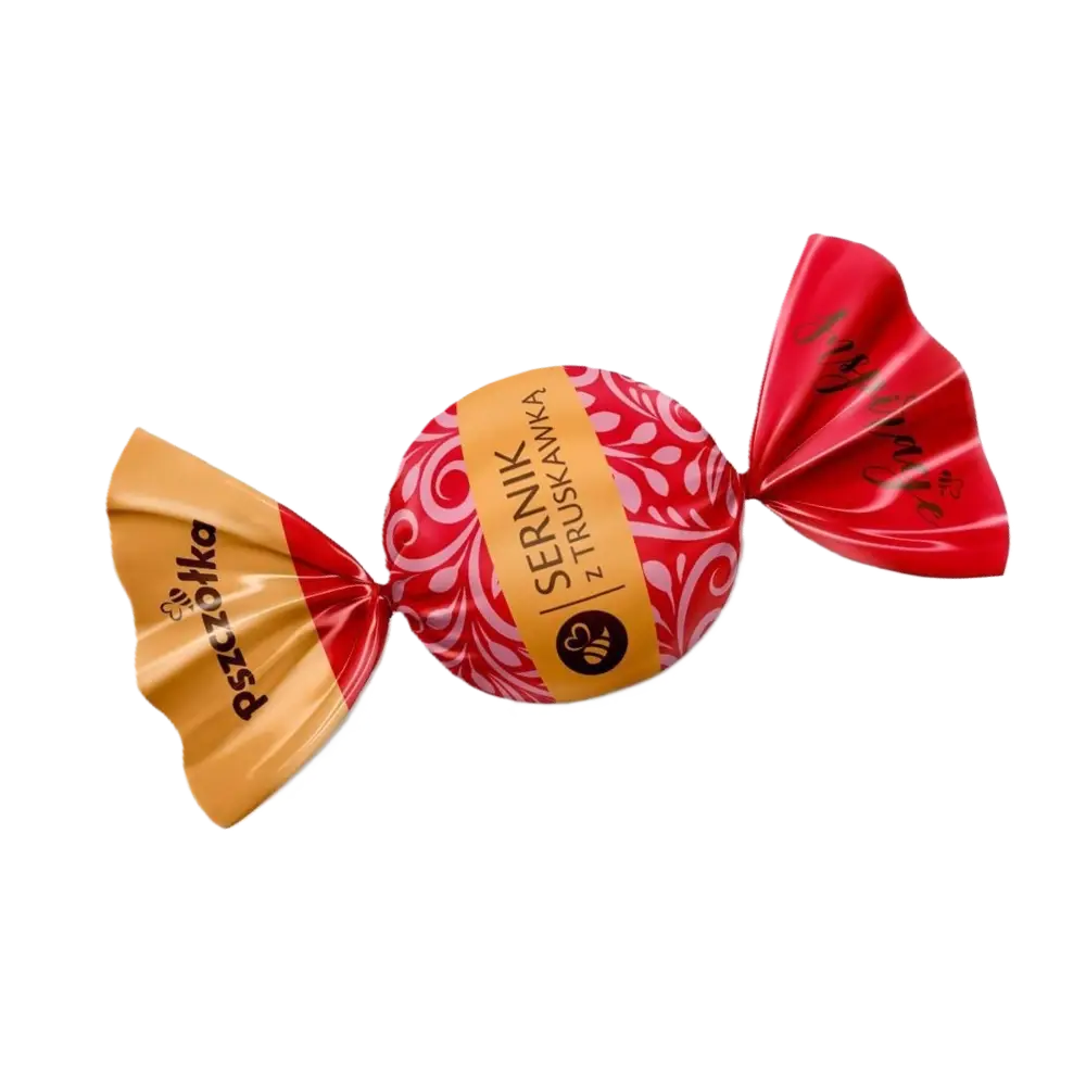 cukierek inspiracje sernik z truskawką / pszczółka cukierek inspiracje sernik z truskawką / pszczółka