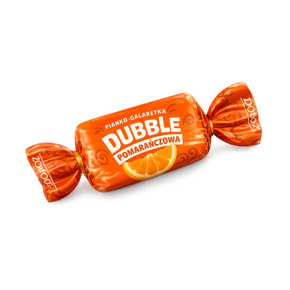galaretka dubble pomarańczowa malinowa / dobosz galaretka dubble pomarańczowa malinowa / dobosz