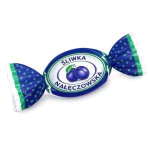 cukierek Śliwka w czekoladzie nałęczowska / solidarność