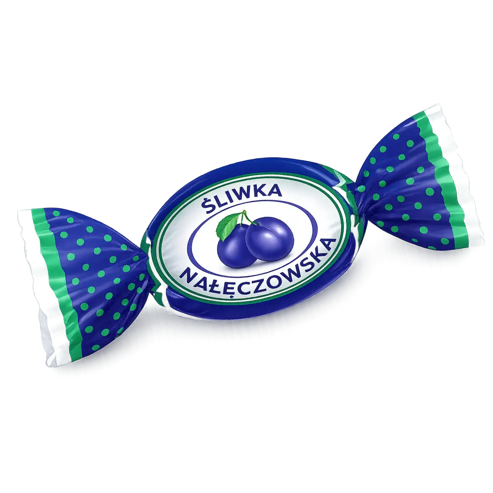 cukierek Śliwka w czekoladzie nałęczowska / solidarność cukierek Śliwka w czekoladzie nałęczowska / solidarność